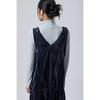 Benetton Velvet Stripe Line Dress Baop01611