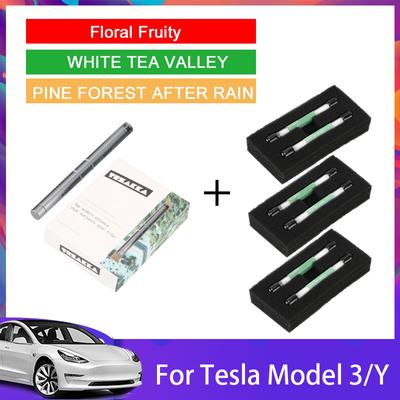 Pro rok 2023 Tesla Model 3 Model Y 2022 Aromaterapie Deodorizace čerstvého vzduchu Parfém do auta Neviditelný výstup vzduchu