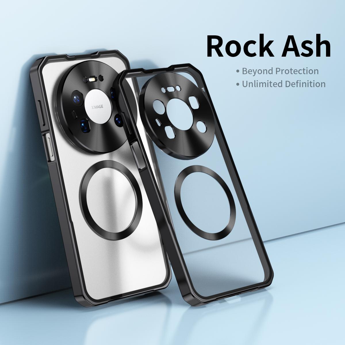 Magnetic Hybrid Metal Bumper Frame Case for Huawei Mate 80 Pro Max / 80 Pro / 80 Clear Frosted Back Shockproof Cover Opp Bag&For Huawei Mate 80 Pro Max 5G 6.9