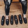 Spring New Men's Loafers Low-top Foot-fitting Men's Casual Shoes Fashionable Versatile Loafers Shoes One Pedal