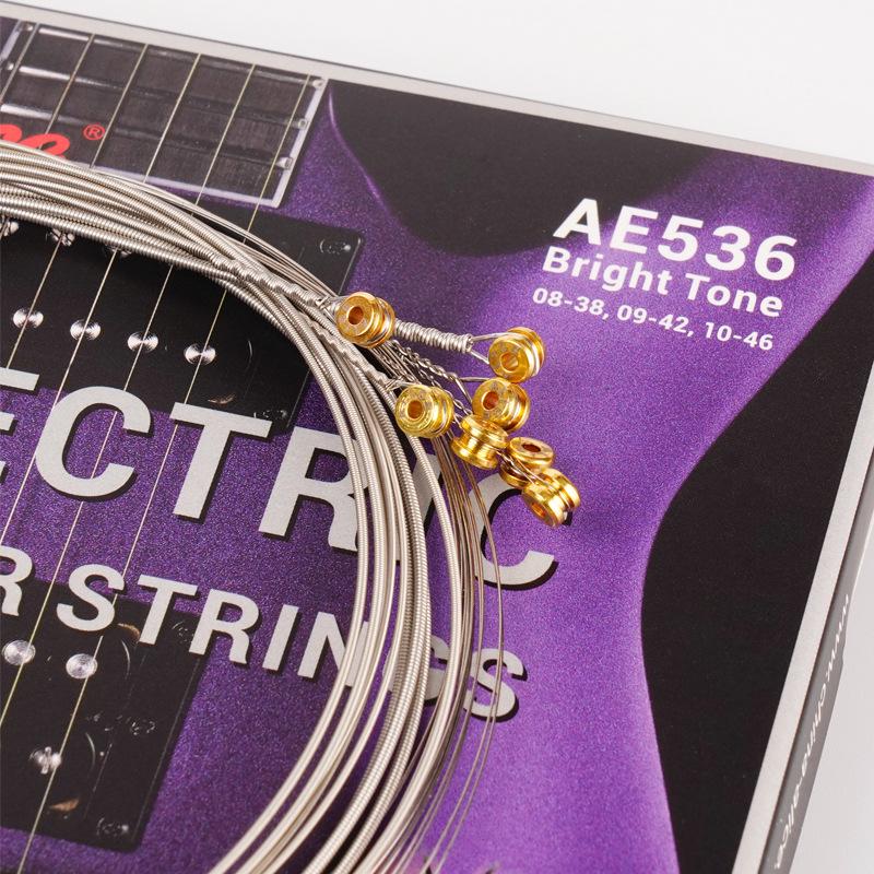Alice AE536 Nickel-Plated Electric Guitar Strings - SL/XL/L Coated Steel Wire Set