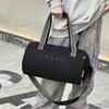 Men's and women's short-distance out simple portable travel bag dry and wet separation fitness yoga bag can be set, tie rod belt shoe compartment
