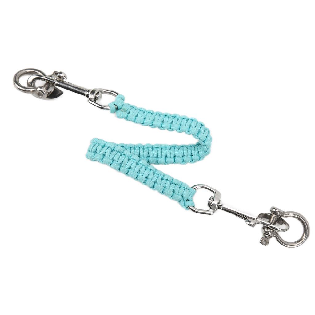 Diving Camera Handle Rope Noctilucence Strong Rustproof Anticorrosion Underwater Camera Carry LanyardBlue