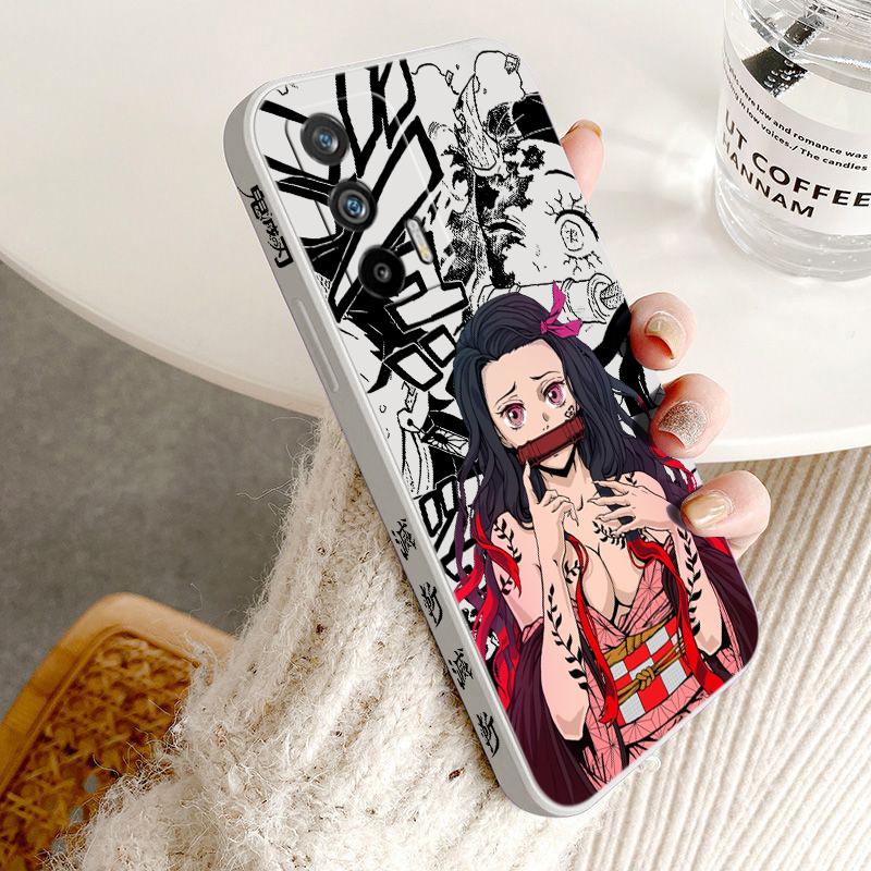 

Demon Slayer аниме для OPPO Reno 9 8 7 6 5 4 Z SE Pro Plus Lite Lite силиконовый мягкий чехол для телефона с жидкой левой веревкой Reno 5 Lite
