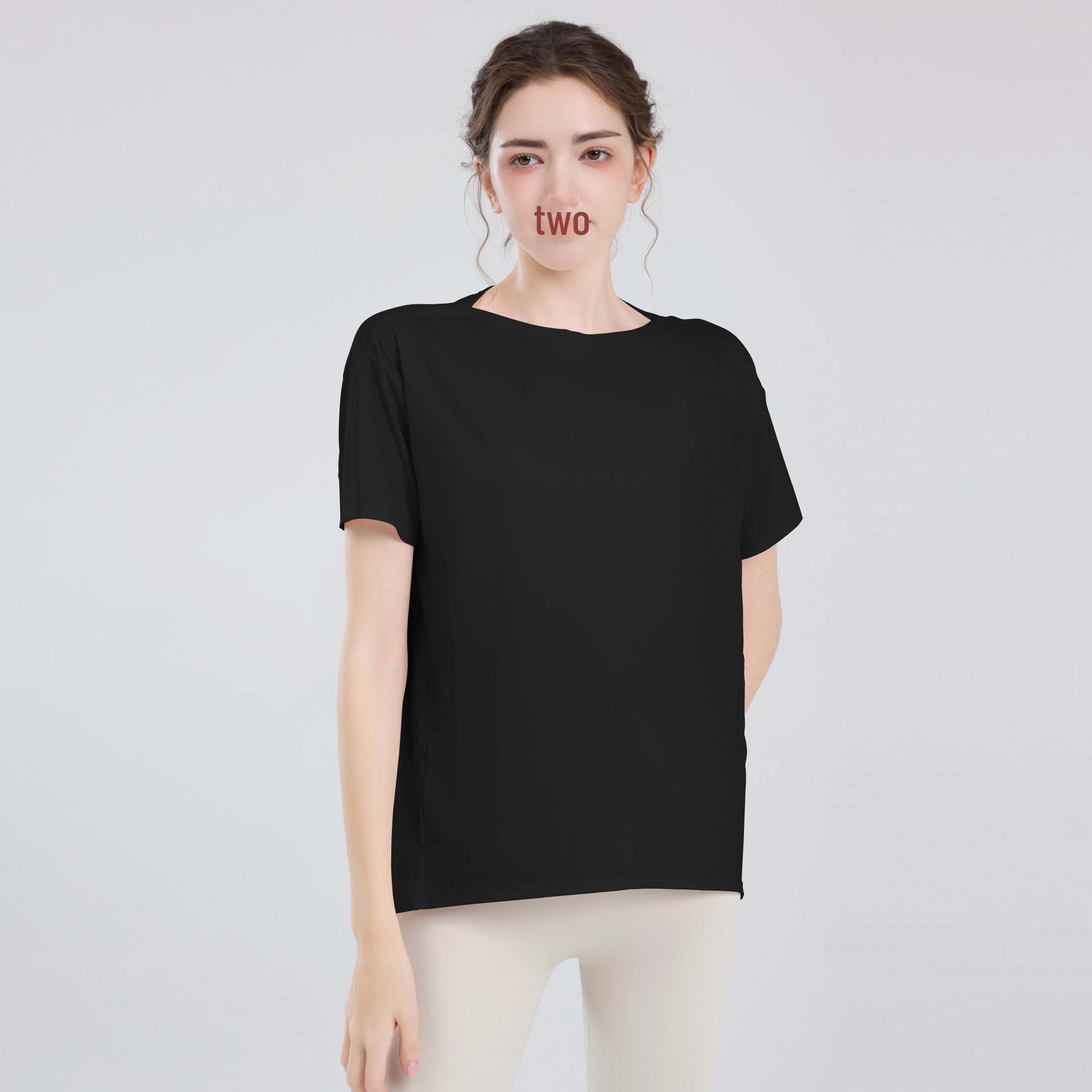 

Женский свободный спортивный жилет телесного цвета длиной до бедер, утягивающая футболка для йоги, легкая летняя одежда для тренировок и фитнеса с коротким рукавом. Extra Large