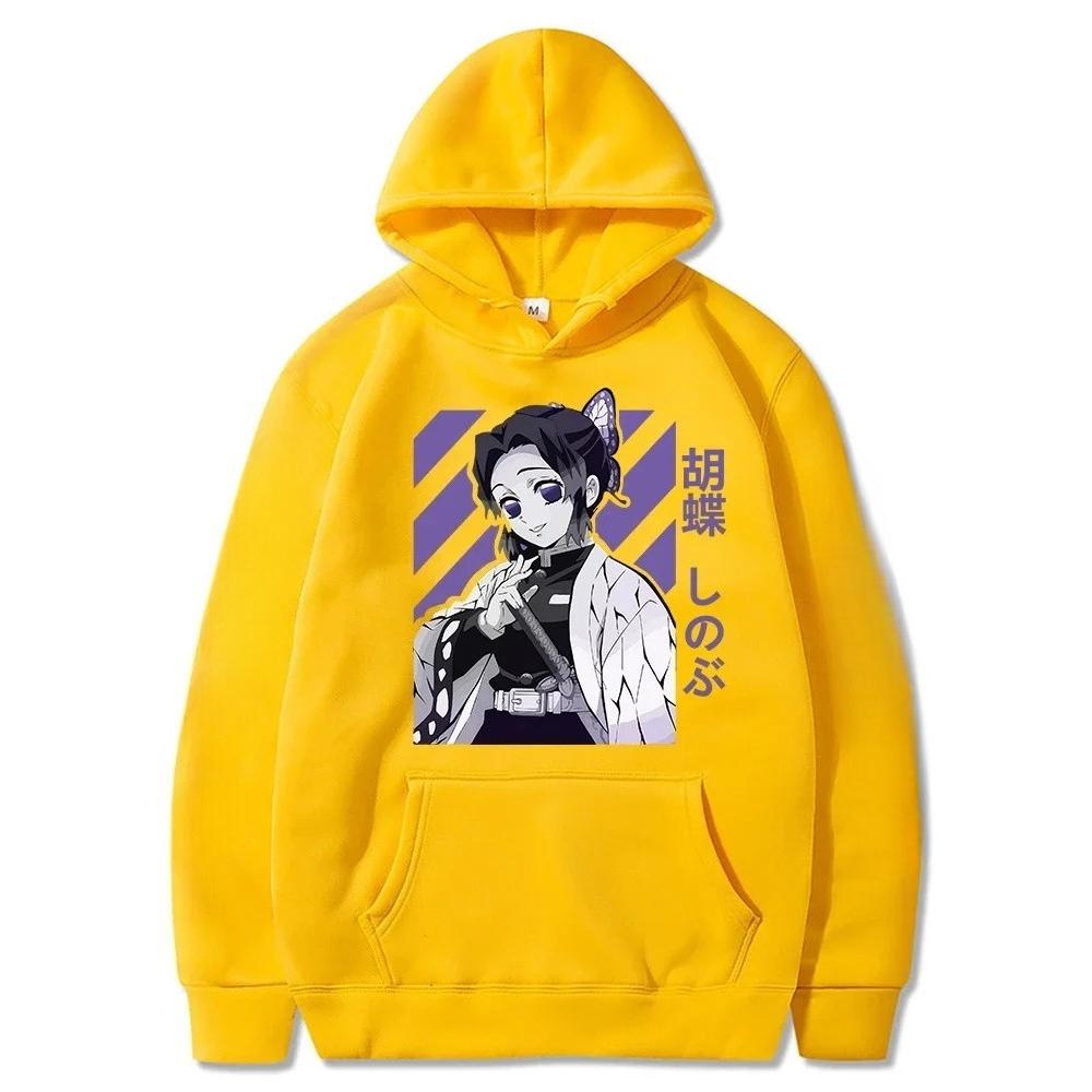 Demon Slayer Japanese Anime Women's Hoodie Long Sleeve Ninja Sweater 2025 Autumn and Winter Pullover Women's Clothing Graphic
