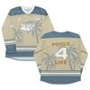 Outer Banks Pogue Life Maillot de Hockey pour Femmes Hommes High Street Extérieur Confortable Maille Maillot Col en V Manches Longues Sportswear Décontracté