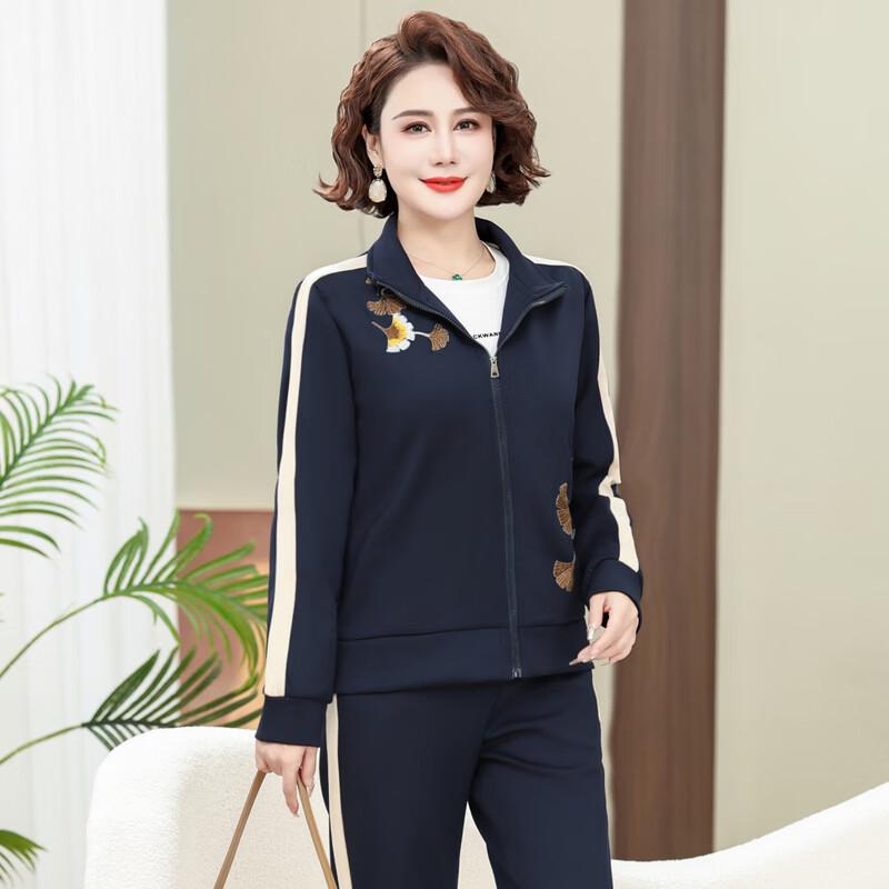 Ronghua Mid-Aged Women's Casual Sportswear Set