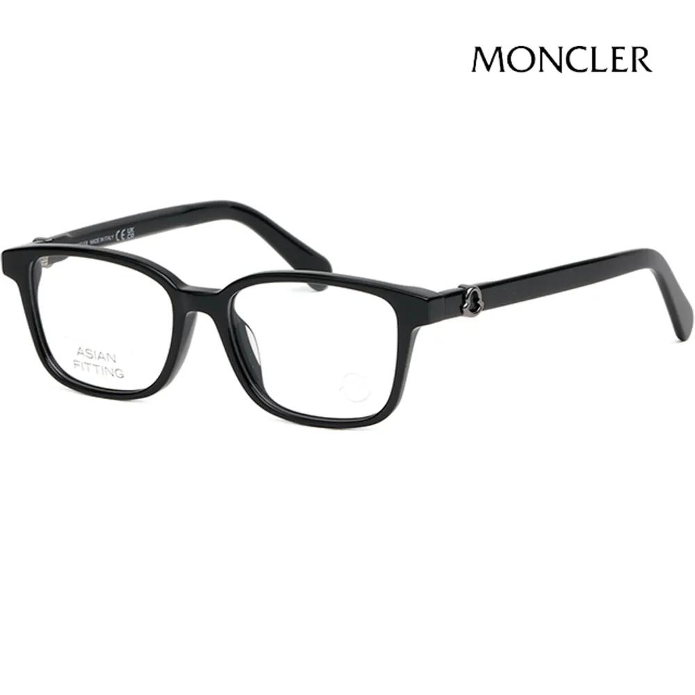 Moncler Eyeglass Frames ML5169D 001 Black Horn-rimmed