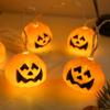 Plastic Pumpkin  LED String Lights Waterproof Pumpkin Crystal Lights  Haunted House