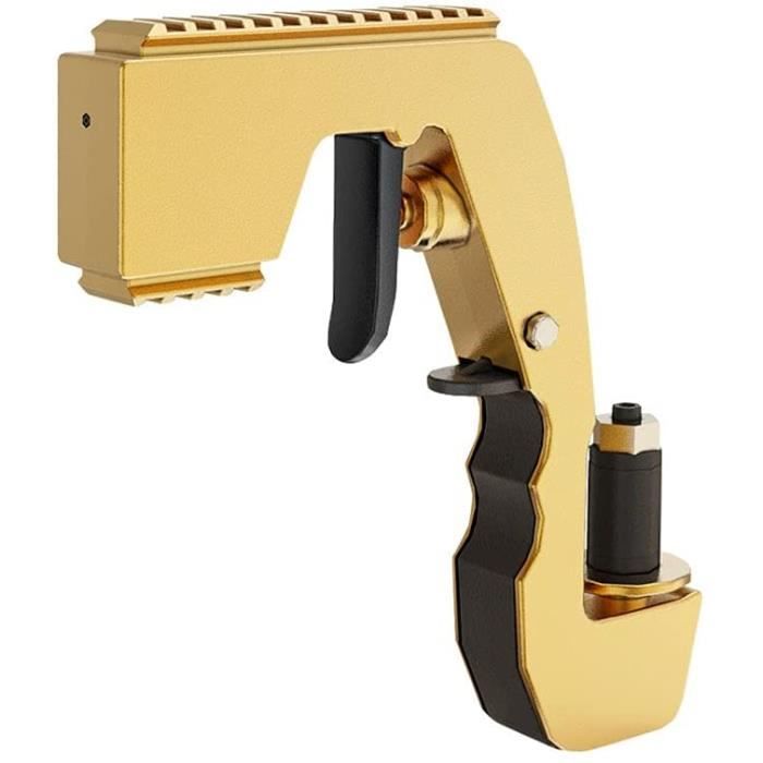 Lg-Expro Golden Champagne Spray Gun,Champagne Sprayer Pistol-Champagne Bottle Beer Bottle,Beer Bottles Ejector Dist