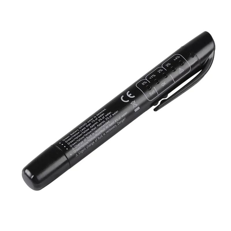 Tester Nou de Lichid de Frână din Plastic Negru Instrumente Precise de Diagnosticare a Calității Uleiului Tester Universal de Ulei de Frână pentru Autovehicule