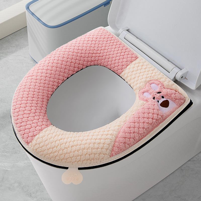 Toilet seat cartoon toilet seat cover universal waterproof toilet seat cover thickened toilet seat cover
