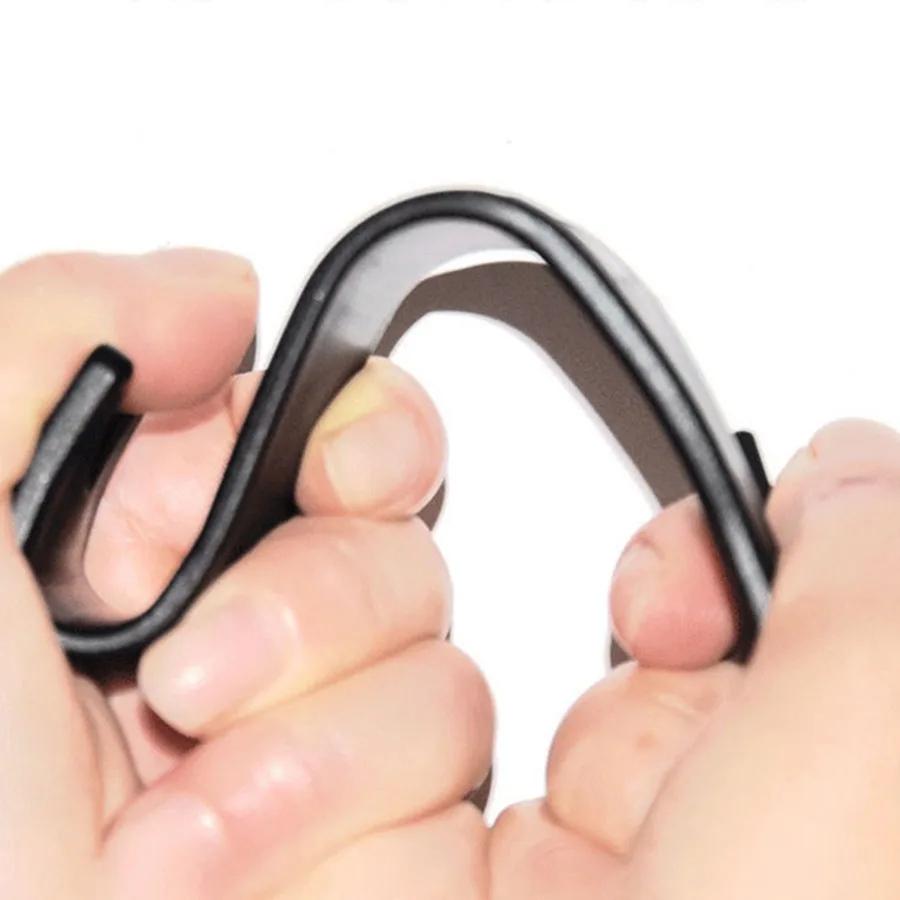 4Pcs Car Headrest Hooks Hanger for Bags Seat Back Organizer Holder Clips Auto Fastener Hooks Car Storage Holder Car Accessories