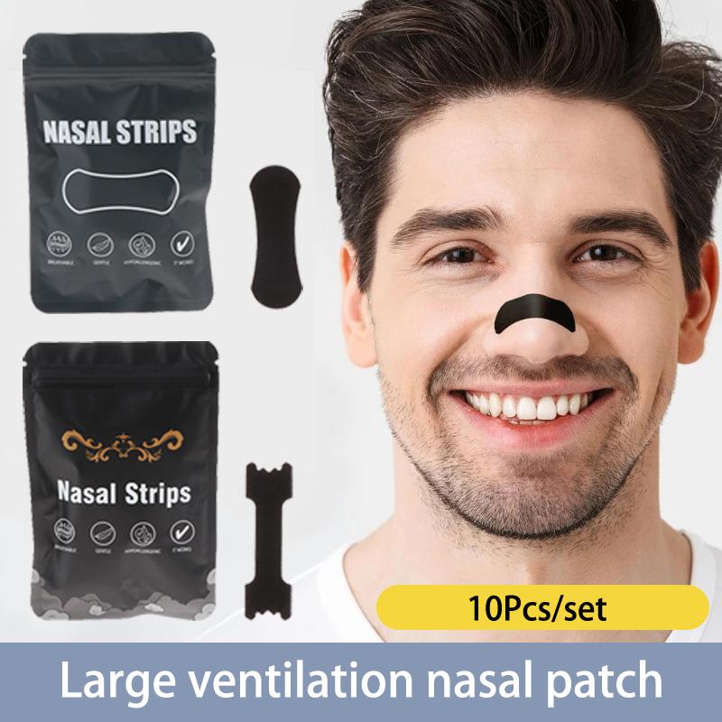 30 or 60-Pack Nasal Strips – Anti-Snoring Sleep Aid Device to Improve Breathing and Support Healthier Sleep