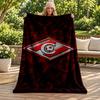FC Spartak Moscow blanket Flannel Blanket Soft Cozy Plush Throw for Sofa Bed Lightweight Home Decoration Gifts for Christmas various holidays