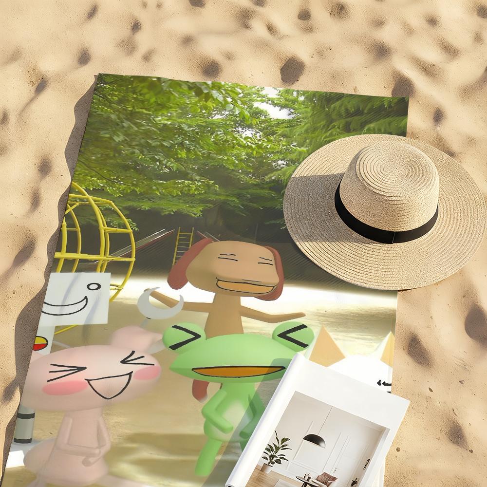 Toro Inoue Cute Cartoon Towel Soft Pool Gift For Travel Gym Shower Camping Quick Dry Sports Large Beach Towels