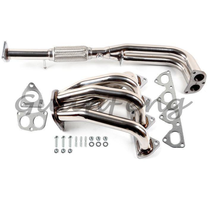 For Honda Prelude 2.2L 4CYL H22A1 Exhaust Header Manifold Gasket Kit for 1993-1996 Racing Performance Exhaust Header Kit