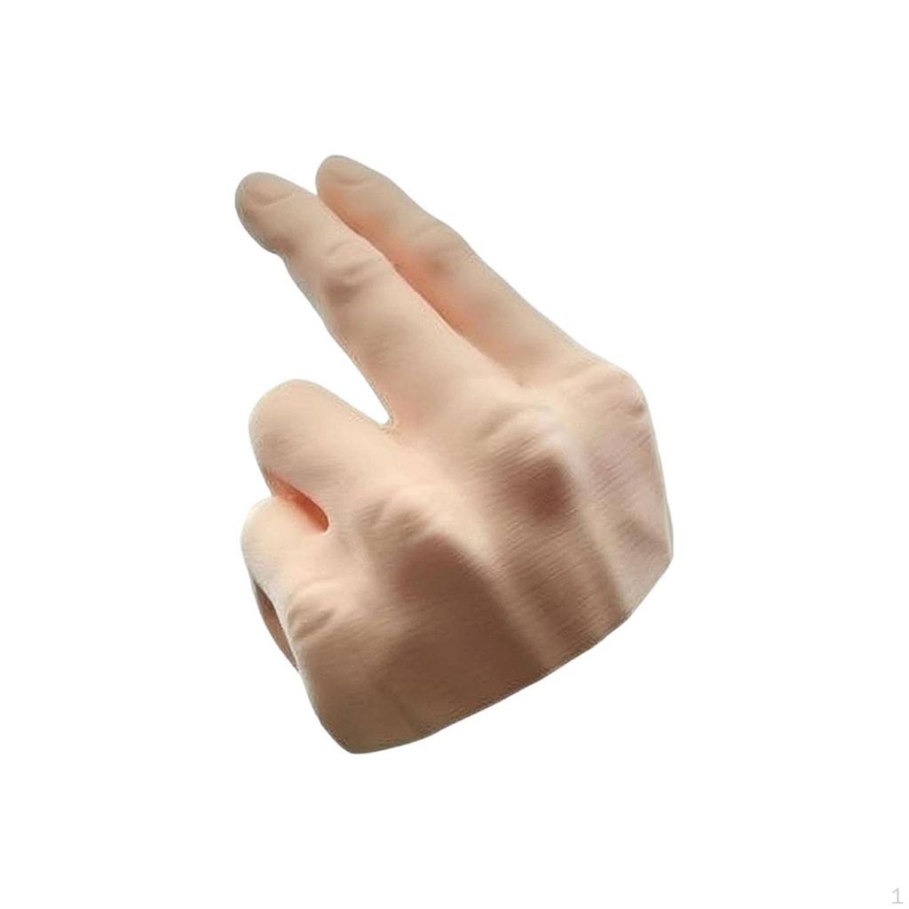 Dashboard Ornament Smooth Finish ThreedimensionalPrinted Hand Gesture Decorative PLA Vehicle