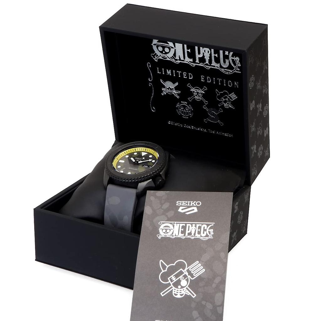 5 SPORTS SKX Estilo Urbano Automático Mecánico Modelo Limitado Colaboración ONE PIECE Reloj Vinsmoke Sanji Five Sports SRPH69 Modelo Extranjero [Seiko]