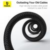 Baseus PD 100W USB C Magnetic Cable for 15 Fast Charger Cable For Macbook Laptop Type C Cord Wire For Samsung