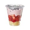 aninako Plastic Cups, 400ml/500ml, Set of 50, Clear, BPA-Free, Disposable, for Iced Coffee, Iced Tea, Smoothies, and Tapioca, with Lids, Heat and Cold
