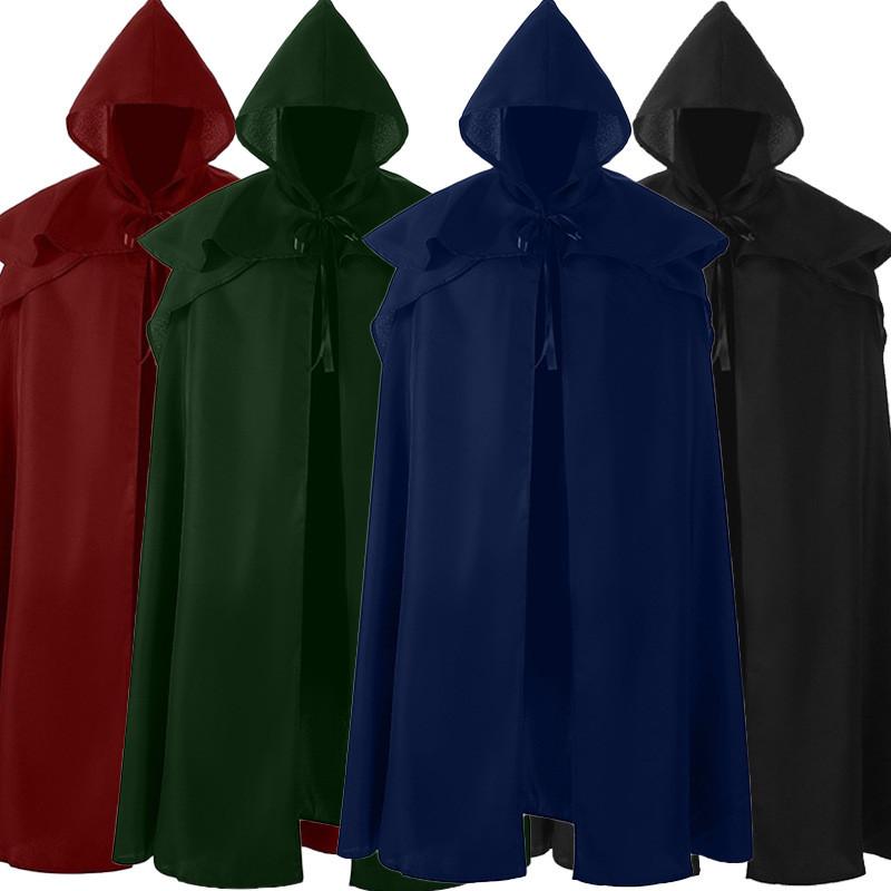 Gothic Vampire Cloak With Cotton Material For Halloween Party And Themed Events