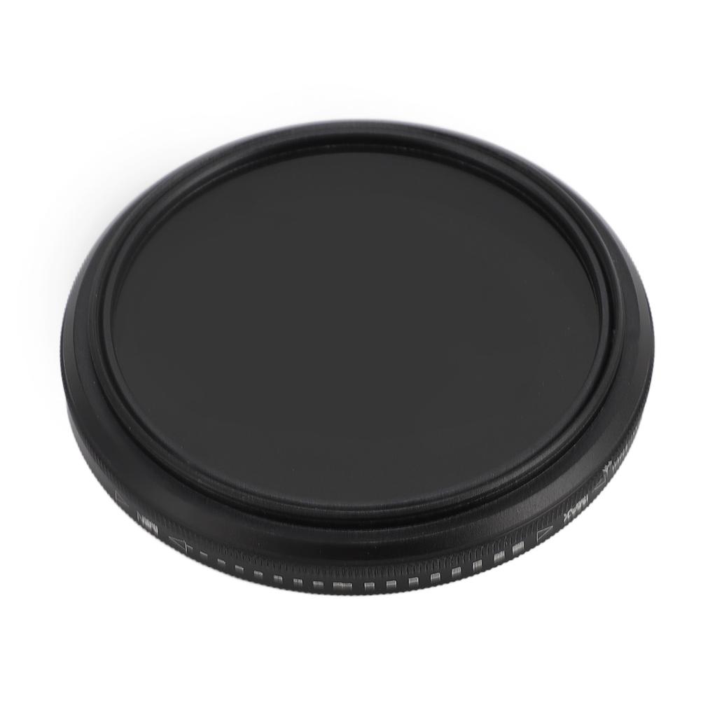 Adjustable ND Filter ND2 400 Variable Neutral Density Lens Filter for Camera Photography 52mm   2in