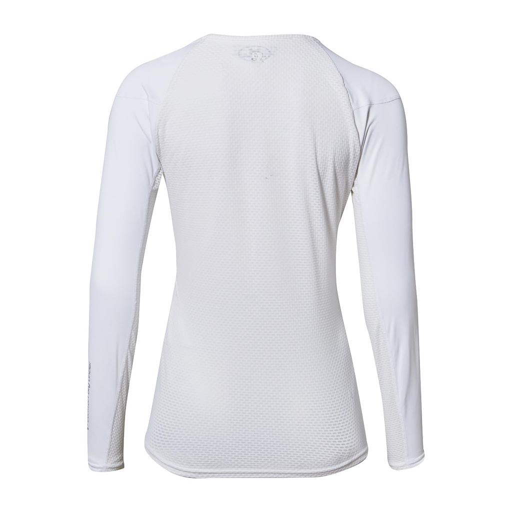 Pearl Izumi Cool Fit Dry UV Long Sleeve Size Small Undershirt, Women's, 5, White,