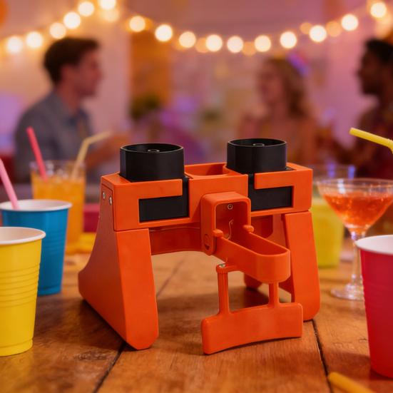 1/2Pcs Drink Dispenser 2/3 Holes Heavy Duty 3D Printed Space-Saving Universal Party Lemonade Soda Beverage Dispenser Tools