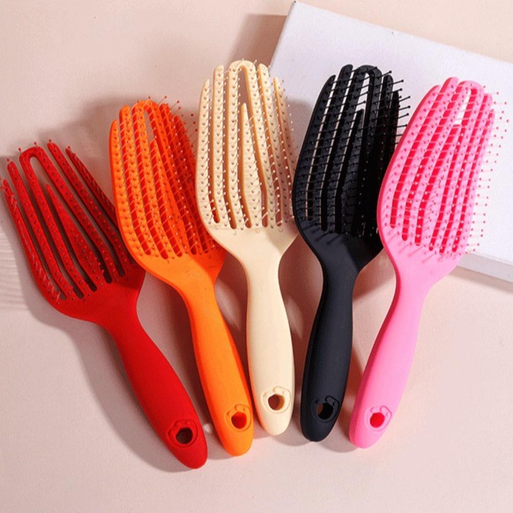 Hair Styling Air Cushion Comb Bouffant Hair Hollow Comb Portable Scalp Massage Comb Girls Gift