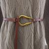 Waist Womens Leather Strap With Metal Buckle For Women Fashion And Daily Wear