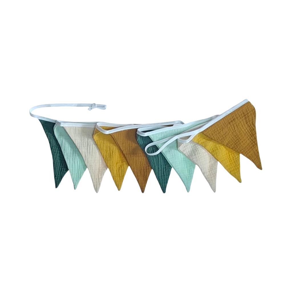 Pennant Banners Flags Nursery Garlands Triangular Bunting Flag Baby Shower Banners for Nursery Decors Birthday Party