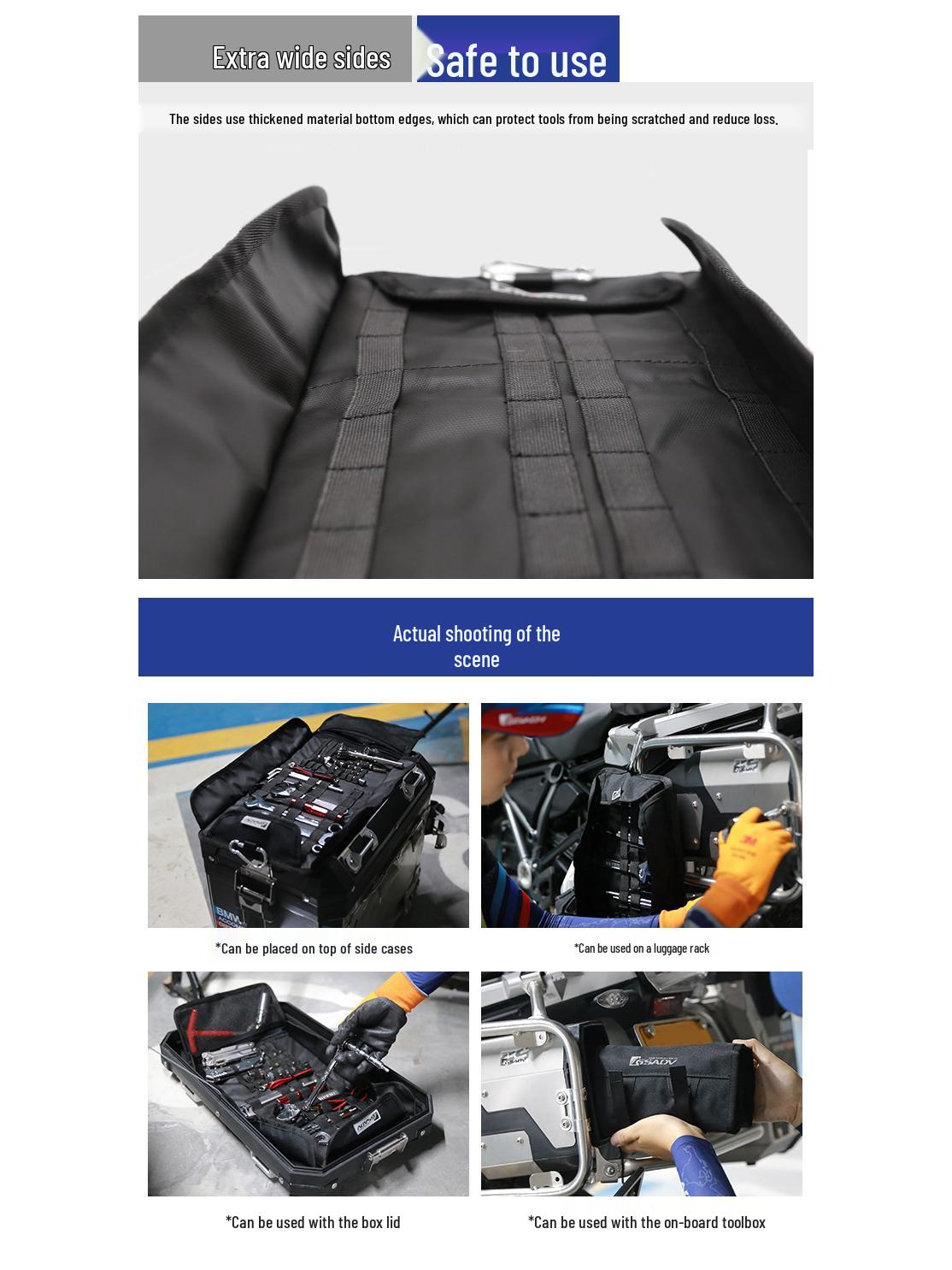 

Наклейка-обертка для кофра GSADV Adventure: Подходит для KTM 390 & 790 Adv, Полный комплект защитной пленки.