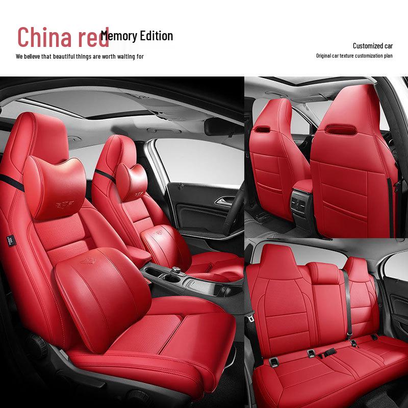 Genuine Leather Full Coverage Seat Cover for Buick Regal, Envision, LaCrosse, Encore, Excelle