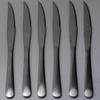 6Pcs Flatware Wenstern Steak Knife Cutlery Set 18/10 Stainless Steel Dinnerware Set Knife Kitchen Dinner Set