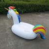 185cm Giant Inflatable Unicorn Pool Float Ride-On Pegasus Swimming Ring For Adult Children Water Party Toys Air Mattress