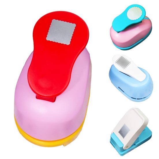 Paper Crafting Embossing Machine Hand-Punched Round Holes Spring-Loaded Levers Greeting Card Craft Tool