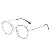 2021 Unisex Retro Japanese Style Black Titanium Polygonal Glasses 2316