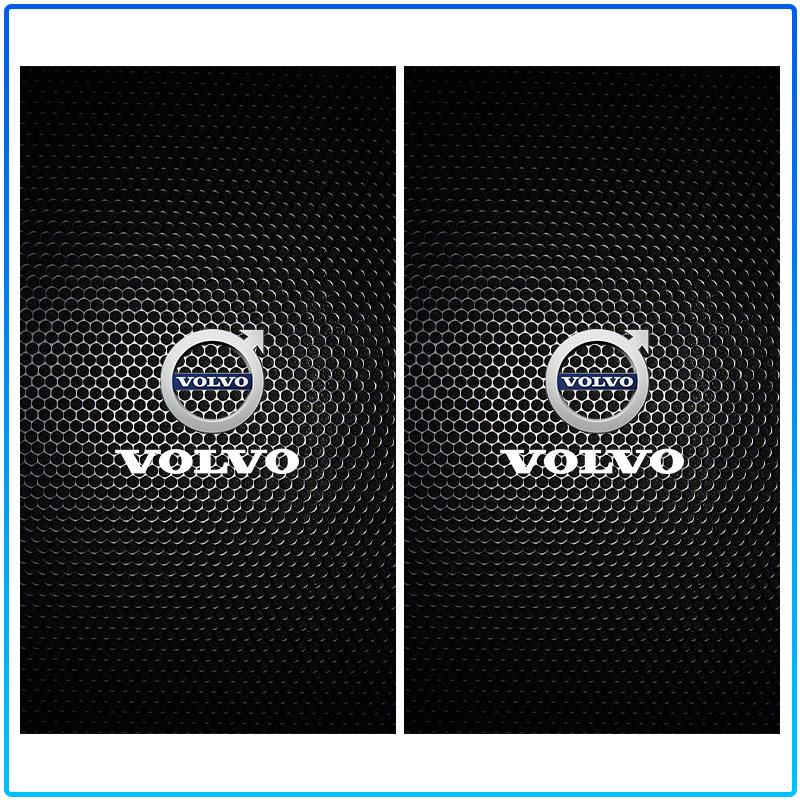 For Volvo S80 XC90 S40 V60 XC60 S60 C70 V50 XC70 V70 2Pcs Car Center Pillar Badge Anti-scratch Protector Films 3D Stickers Decorative