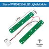 W11042554 Refrigerator LED Light Module Compatible with Whirlpool Maytag Amana Refrigerators, Replaces W11527432 W11101384 W11333374 W11387579 (Does