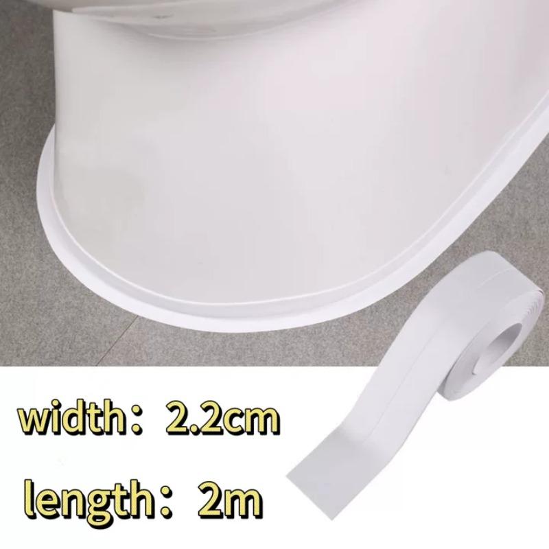PVC Waterproof Wall Sticker Self-adhesive Sink Stove Crack Strip Kitchen Bathroom Bathtub Corner Sealant Strip New Style