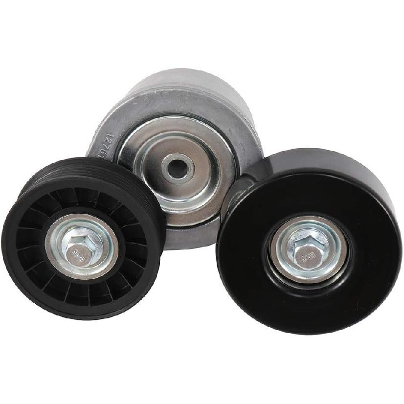 SCITOO 419-008 38167 Belt Tensioner with Pulley Fits for 00-10 for Dodge Dakota 00-09 for Dodge for Durango 07-11 for Dodge Nitro 02-10 for Dodge for