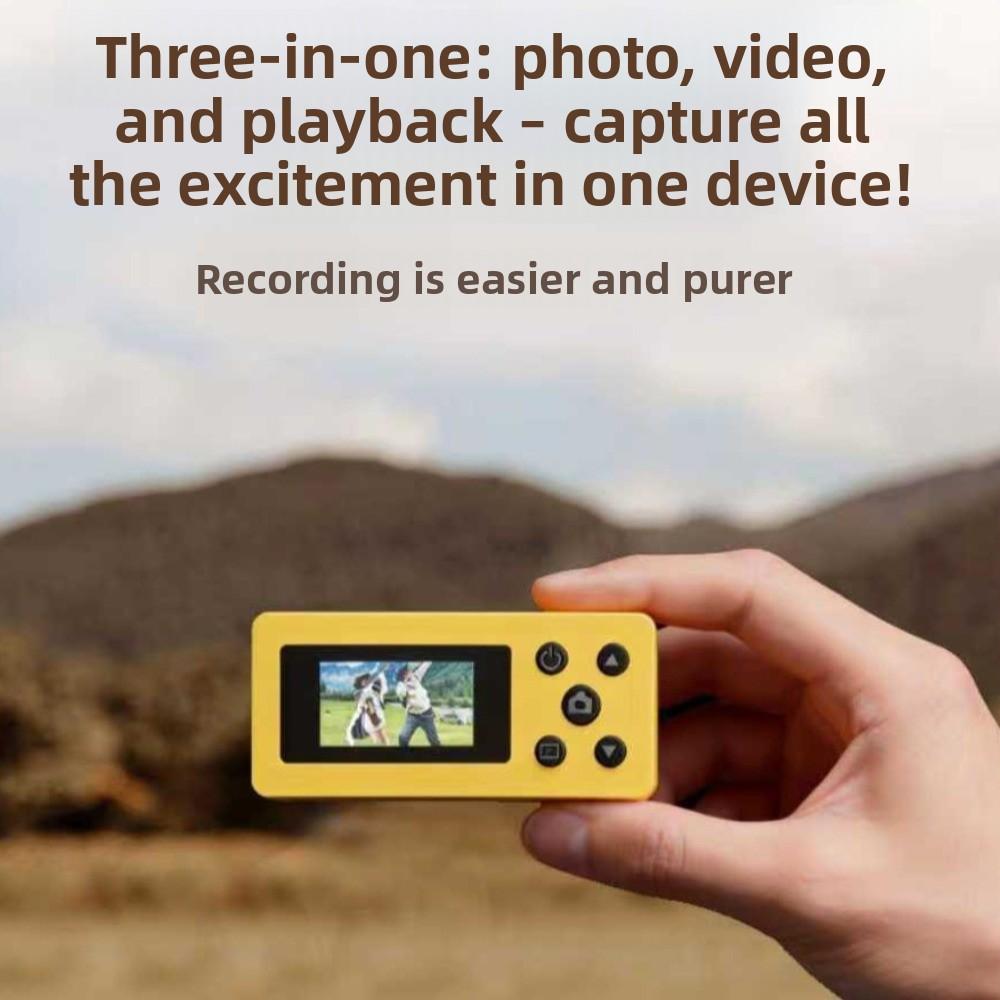 Mini Keychain Thumb Camera Retro Thumb Camera Keychain New Sports Camera