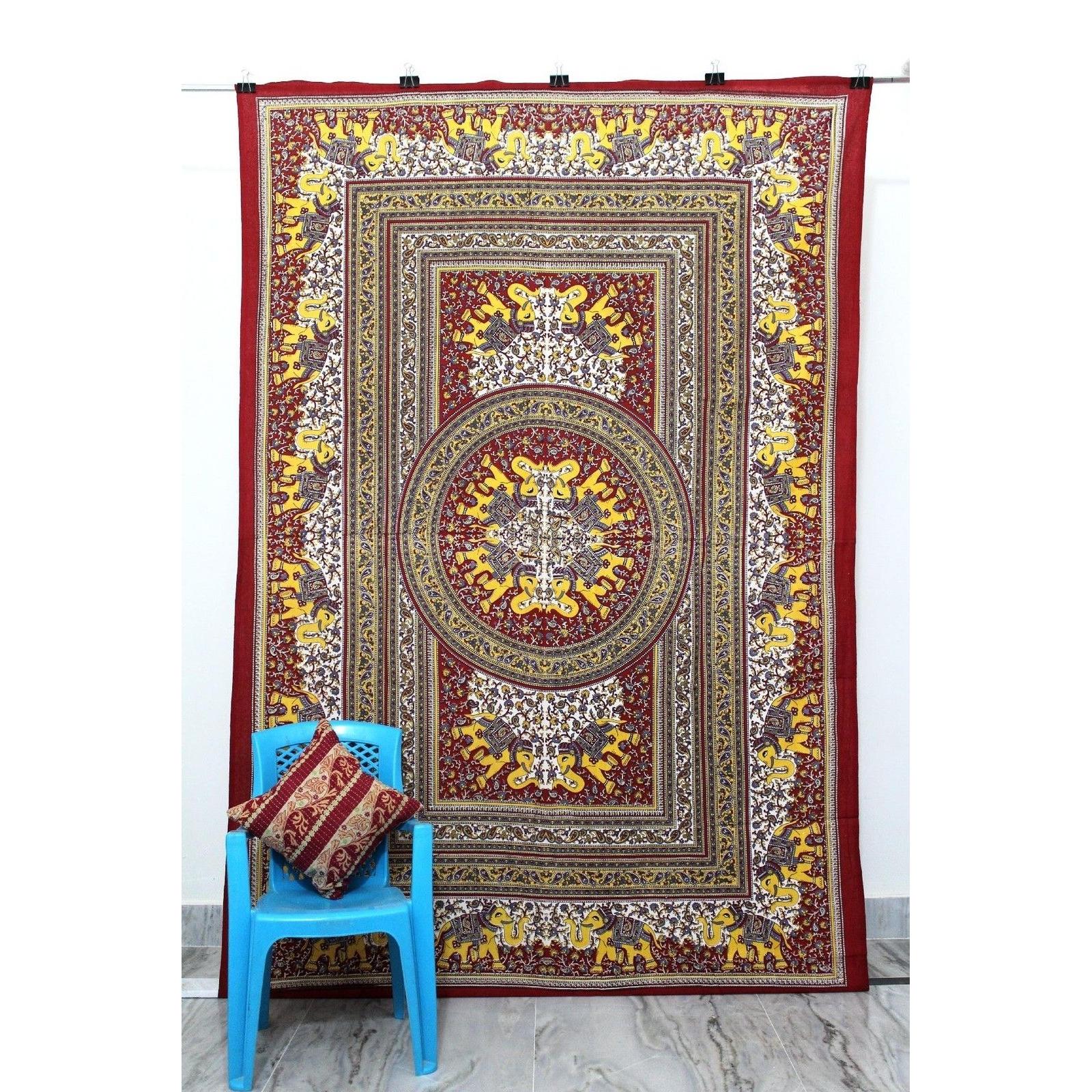Tapestry Indian hippie gypsy garden on the beach 75x100 чёрный