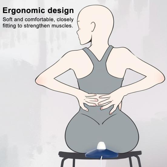 USB Electric Pelvic Floor Trainer Ergonomic Bladder Control Postpartum Recovery Prostatitis Relief Pelvic Floor Exerciser Strengthening Device