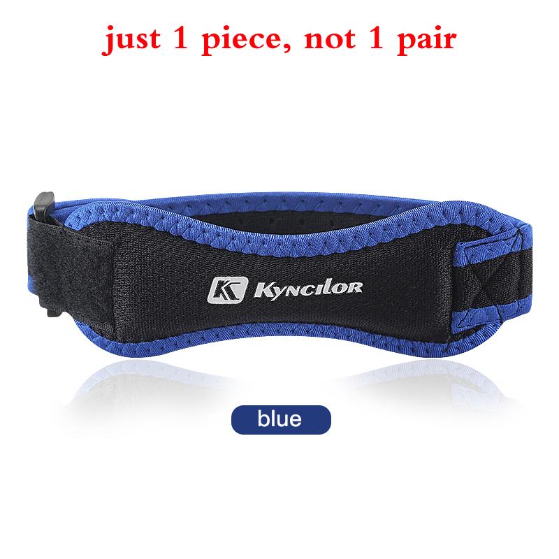 1PC Patella Kneecap Band Adjustable Silica Gel Knee Tendon Strap Protector Knee Pad Running Sports Cycling Gym Knee Support Pads