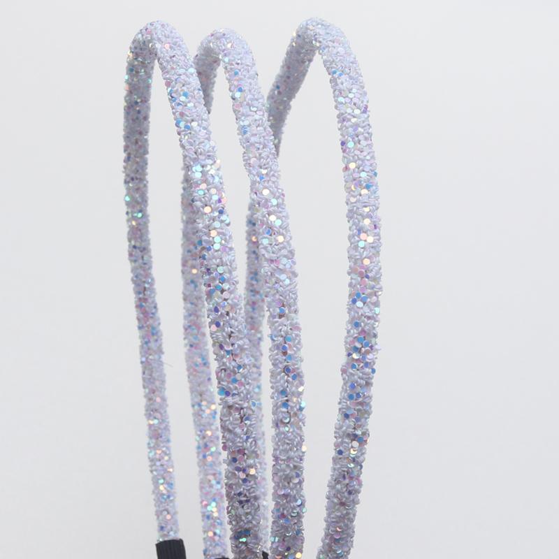 3 Piece Girls Glitter Hair Accessories Kids Soft Hair Bands Headbands Children Party Hairbands