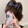 French Retro Bow Claw Clip Women'S  Back Of The Head Ponytail Clip Hair Accessories