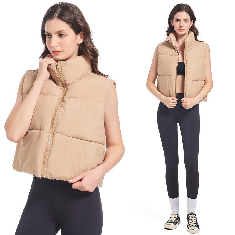 Cotton Vest Women's Short Autumn and Winter New Women's Cotton Vest Sleeveless Cotton Vest